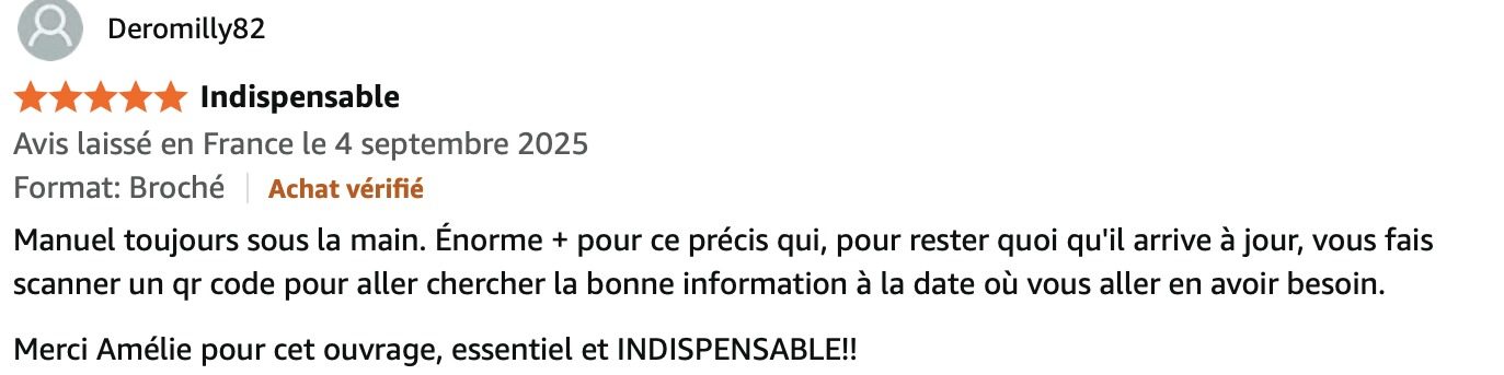 Avis d'un lecteur du Mini-précis sur Amazon