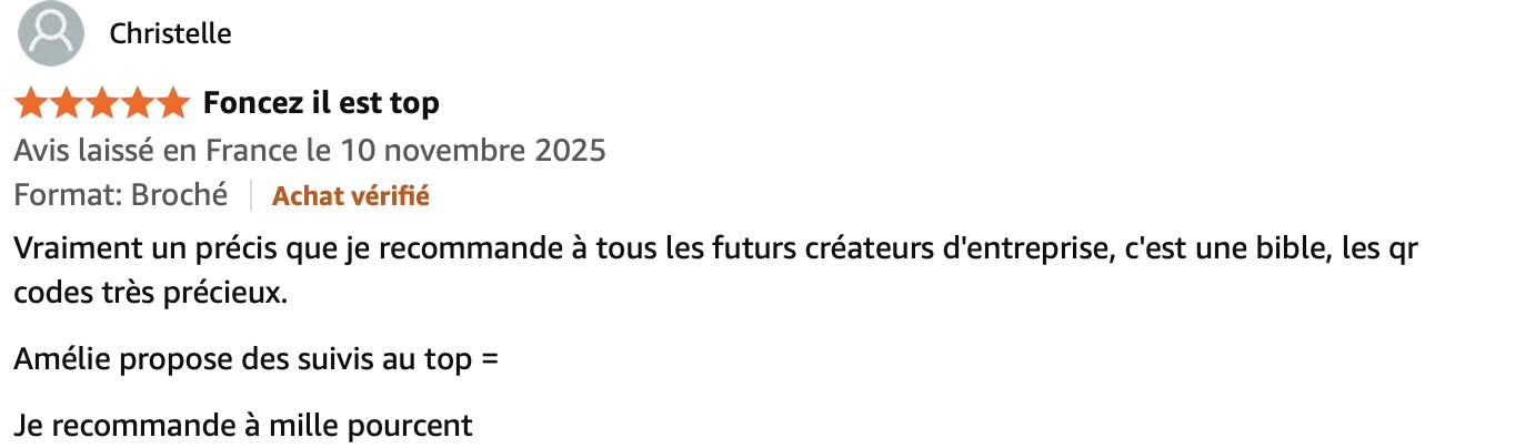 Avis d'un lecteur du Mini-précis sur Amazon