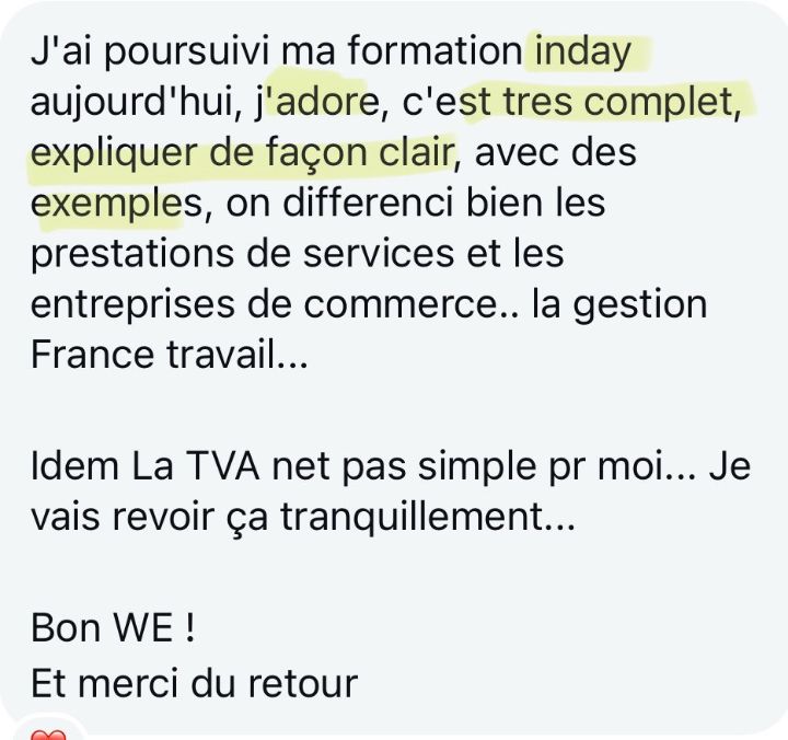 Message de Membre sur INDay