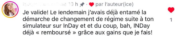 Message de Stéphanie sur INDay