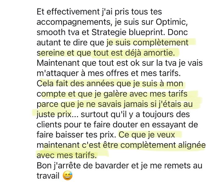 Message de Membre sur Smooth TVA