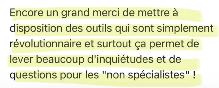 Message de Frédéric sur Optimic