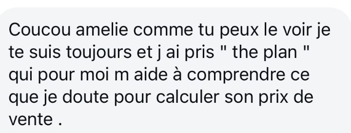 Message de David sur Strategy Blueprint